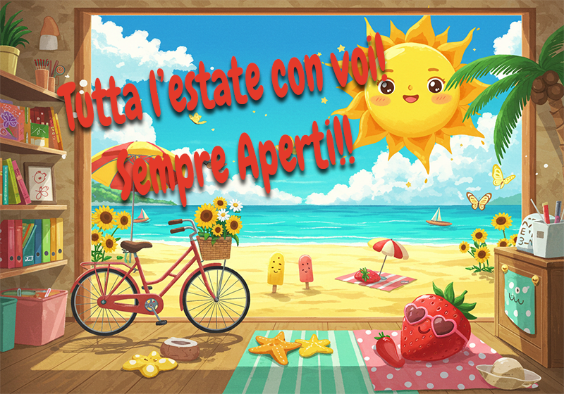 Anche a Ferragosto con voi per tutta l'estate