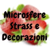 Microsfere, decorazioni e strass