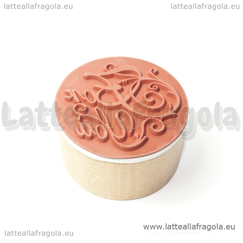 Inkadinkado Timbro In Gomma Su Legno Con Motivo Di Agrifoglio E Scritta, Per Scrapbooking, Biglietti E Artigianato