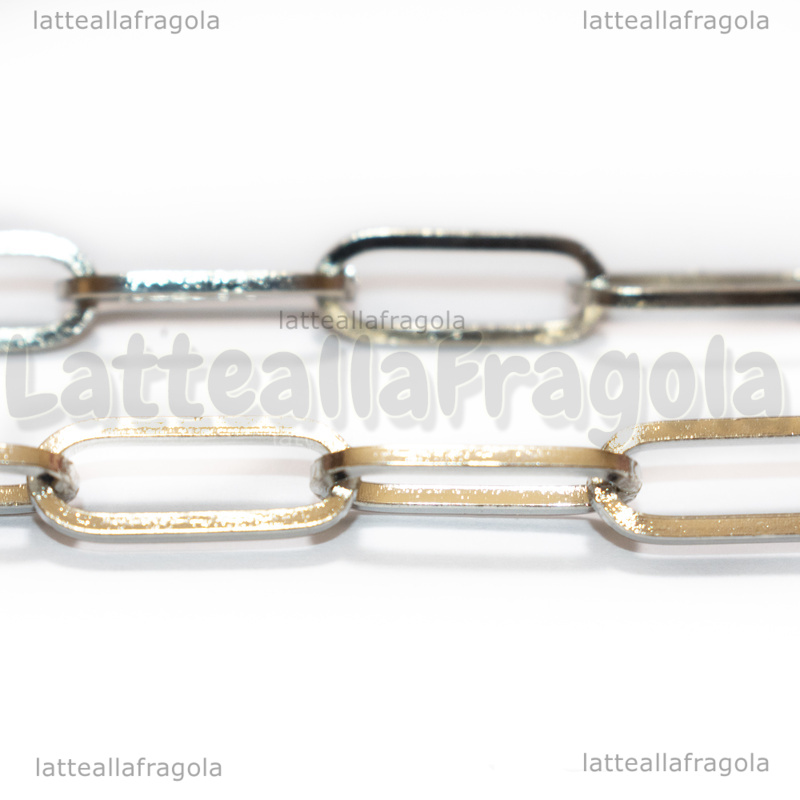 Quiges Collana Donna In Acciaio Inox 316L Con Chiusura A Moschettone - Lunghezza Regolabile 42+4 Cm, Vari Colori