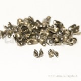 50 Coprinodo color bronzo 8x4mm