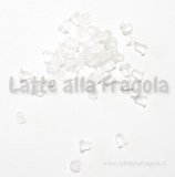 220 farfalline in silicone trasparente 5x5mm