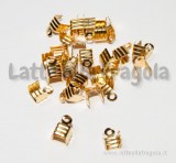 50 Terminali Gold Plated 6.5mm
