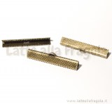 Capocorda per organza color bronzo 35x7.5mm