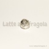 Perla filigranata Silver Plated 10mm