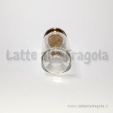 Bottiglietta in vetro con tappo di sughero 40x22mm