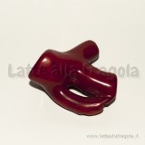 Ramo in pasta di corallo rosso 45x36mm A