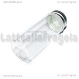 Bottiglia in vetro con tappo in Alluminio 81x30mm