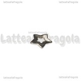 Charm Stella in Acciaio Inox 11x11.5mm