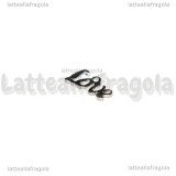 Charm Love in Acciaio Inox 12x6mm