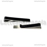 Fermacravatta in Acciaio Inox 48x8mm