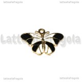 Nbeads 120 Ciondoli A Farfalla In Ottone E Smalto, Assortiti In 6 Colori, Per Bigiotteria Fai Da Te
