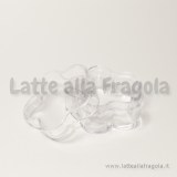 Scatola fiore in plastica trasparente 32x17mm