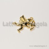 Ciondolo Cupido in metallo Gold plated 25mm
