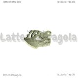 Ciondolo Angelo in Acciaio inox 14x12mm