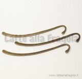 Segnalibro in metallo color bronzo 86mm