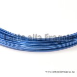 10 Metri Filo in Alluminio Blu1mm