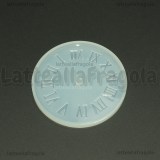 Stampo in silicone Orologio Numeri Romani lucido diametro 10cm