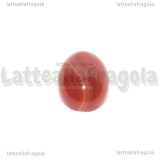 Cabochon in Agata Rossa 18x13mm