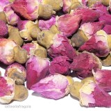 10 Boccioli di rosa vera disidratata 10-20mm