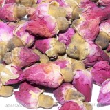 10 Boccioli di rosa vera disidratata 10-20mm