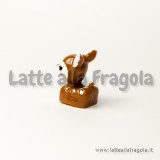 Cerbiattino in resina 15x11mm