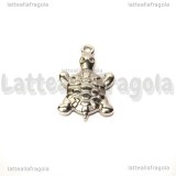 Ciondolo Tartaruga in Acciaio inox 19.5x13mm