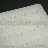 Stampo Farfalle in Silicone 56x56x7mm