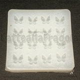 Stampo Farfalle in Silicone 56x56x7mm