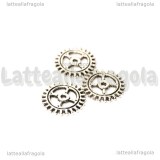 Ingranaggio in metallo argento antico 12mm Modello A