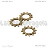 Ingranaggio in metallo color bronzo 12mm Modello C