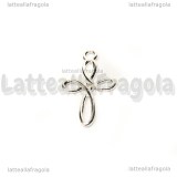 Ciondolo Croce in Argento 925 21.50x13.50mm
