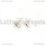 Coppia Perni in Argento 925 7x3.5mm