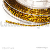 10Metri Filo Gioiello Oro Antico 0.6mm 