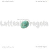 Cabochon in Pasta di Turchese 8x6mm