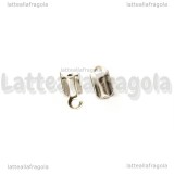 Coppia di Capocorda in acciaio inox 9x4.5mm