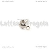 Coppia Coprinodo in acciaio 6x4mm