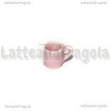 Miniatura Mug in Ceramica Rosa 1.3x0.7cm