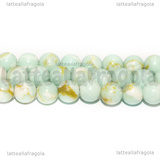 15 Perle in Acquamarina 4mm