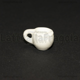 Miniatura Mug in Ceramica Bianca 17x11mm