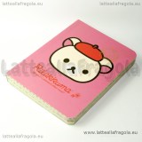 Agendina Rilakkuma copertina cartonata Rosa 108x82mm