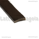 50cm di Nastro in Pelle nera 10x2mm