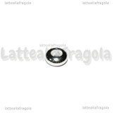 Rondella Stopper in Rame argentato 8.5x4mm