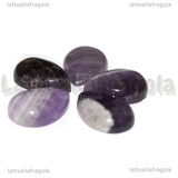 Cabochon Goccia in Ametista 18x13mm