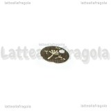 Targhetta Dente di Leone in Argento 925 6mm		