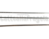 Collana Maglia Snake Piatta 2mm in Acciaio Inox argento 45cm