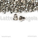 Retro per Orecchini in Acciaio Inox 20 pezzi 6x5mm