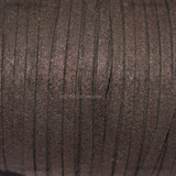 1 Metro piattina in alcantara Testa di Moro 2.7x1.5mm 