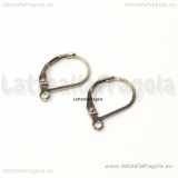 Coppia di monachelle chiuse in acciaio inox 15x10mm