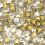 Busta Strass Taglio Diamante in Vetro Cristal 5x3.5mm 454pz